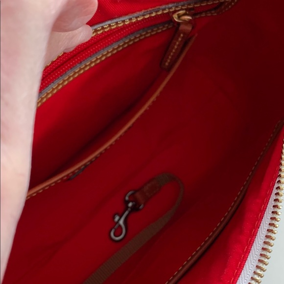 NWT - Dooney & Bourke Ecru Satchel - Picture 6 of 10